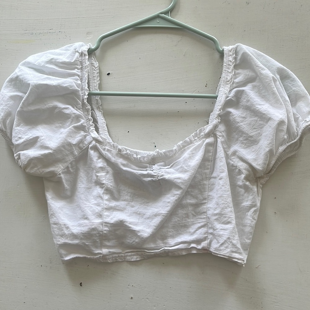 Zara cropped top